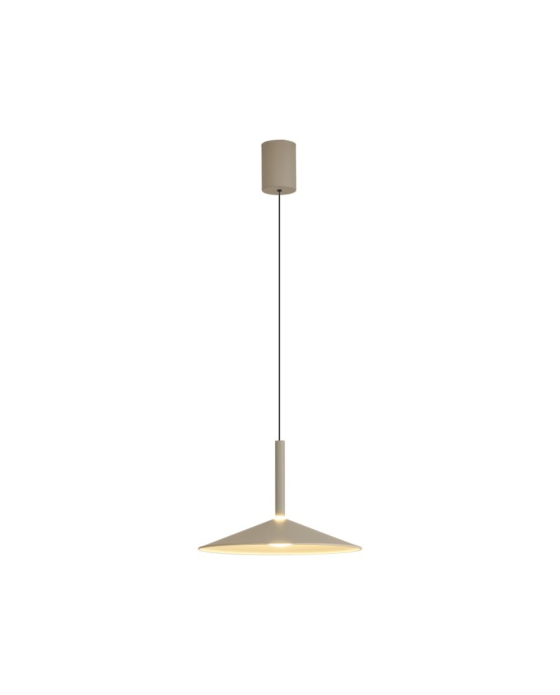 CALICE * COLGANTE PEQUEÑO LED 1L - CENIZA